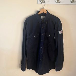 Tyndale FR Work Shirt, Mens Large